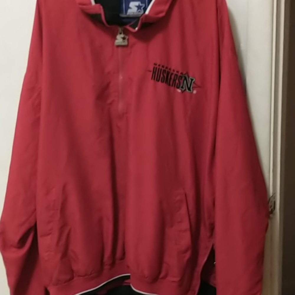 Nebraska autograph starter jacket